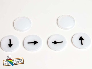 Ronde knoppen graveren